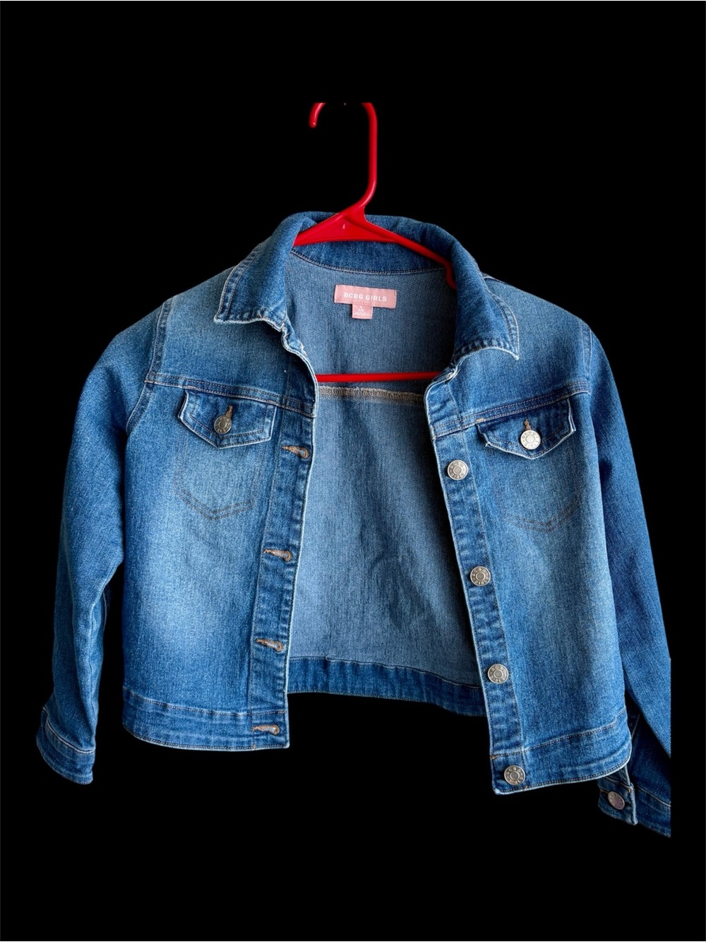 BCBG Girls Blue Denim Jean Jacket